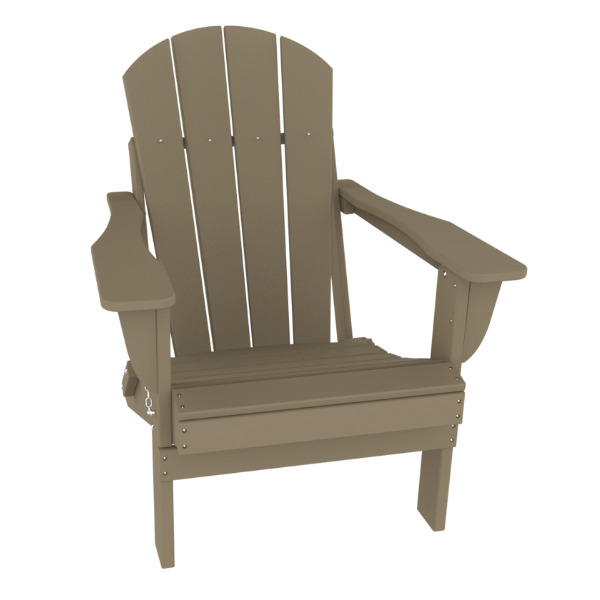 HDPE Folding Adirondack Chair