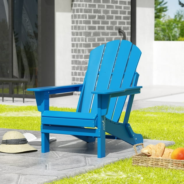 HDPE Folding Adirondack Chair