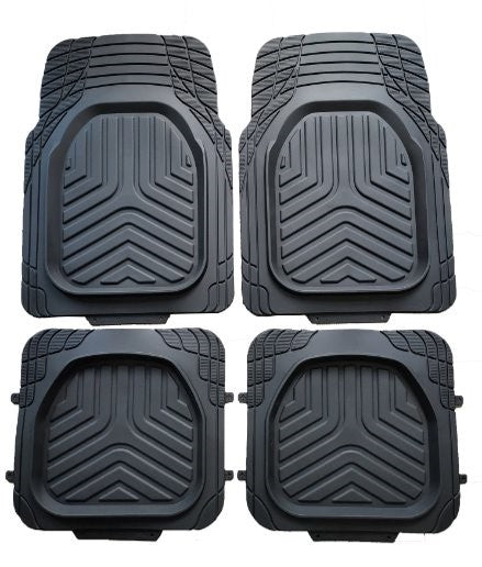 4-Piece Heavy Duty Universal Fit Car Mat Set