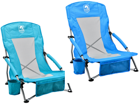Low Profile Folding Beach Chair (Solid Pattern)