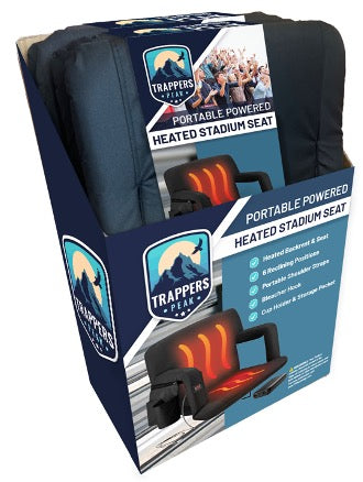 Heated Stadium Seat w/ Back Support