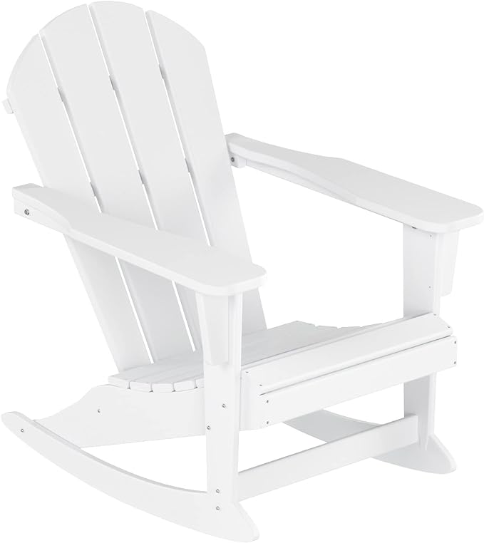 HDPE Outdoor Adirondack Rocking Chair