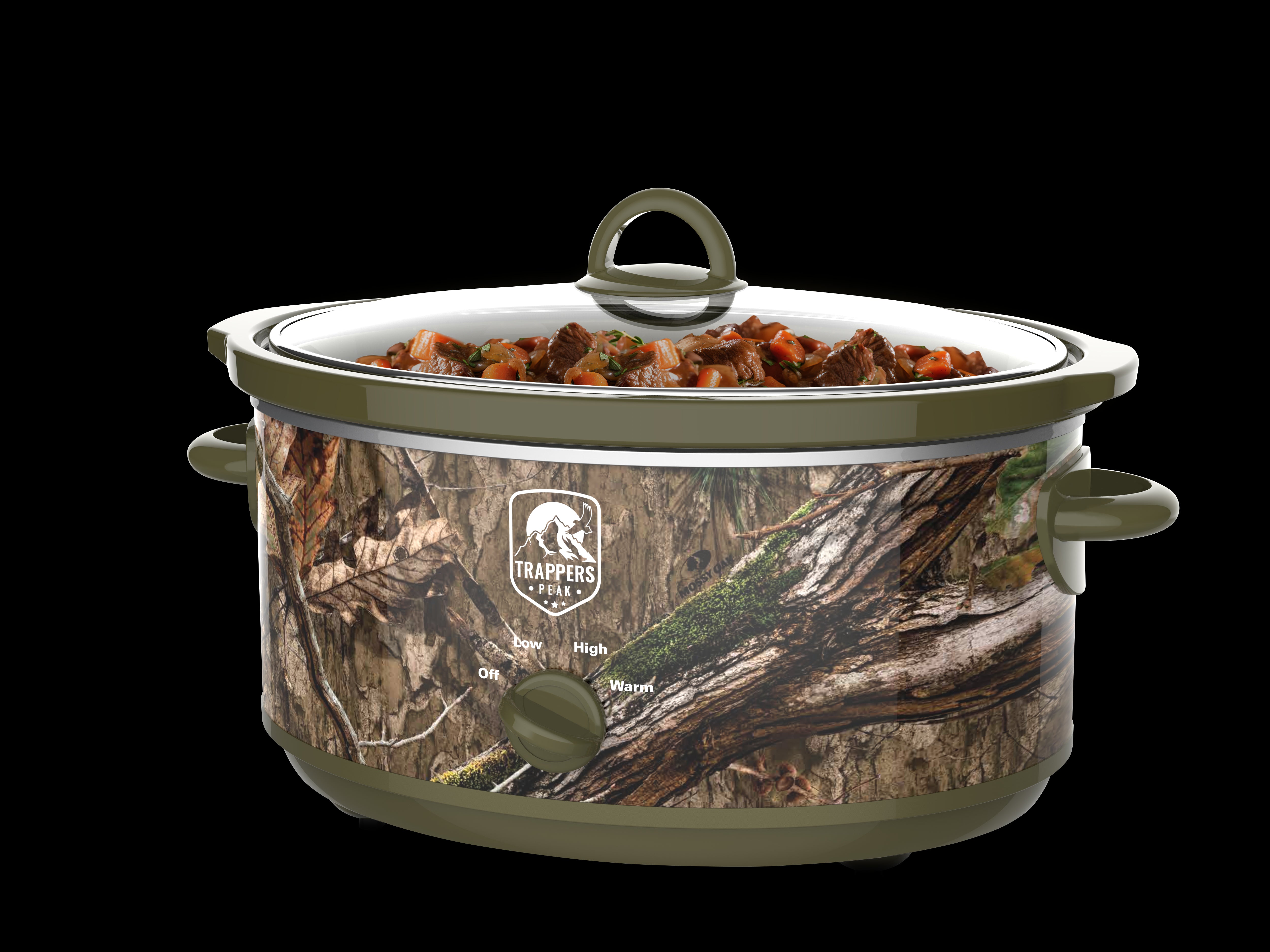 7QT Mossy Oak Camo Slow Cooker