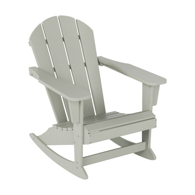 HDPE Outdoor Adirondack Rocking Chair