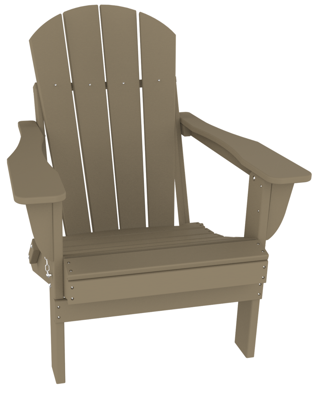 HDPE Folding Adirondack Chair