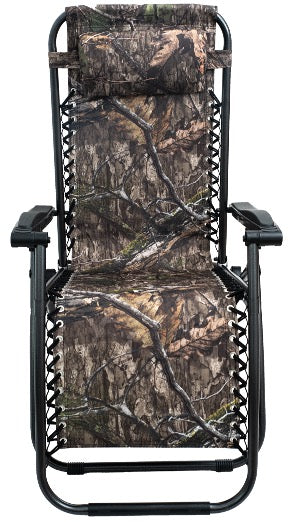 Mossy Oak Adjustable Zero Gravity Folding Chair w/ Side Table