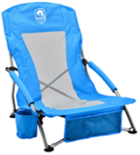 Low Profile Folding Beach Chair (Solid Pattern)